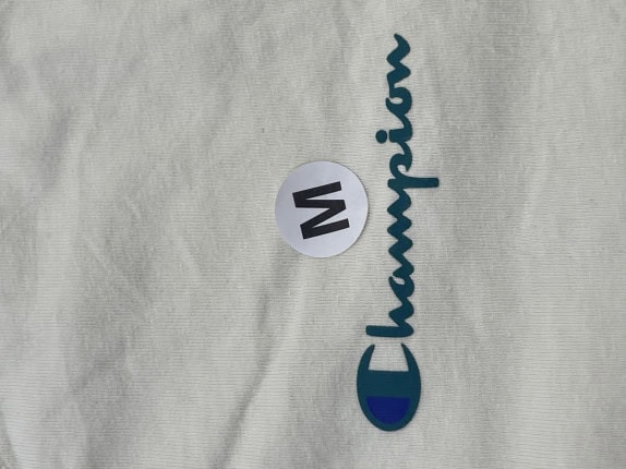 CHAMPION GRAPHIC TEE MINIMAL CREAM ΑΝΤΡΙΚΟ PRE OWNED M
