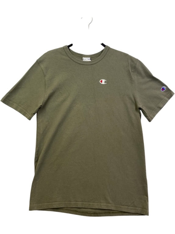 CHAMPION GRAPHIC TEE MINIMAL OLIVE ΑΝΤΡΙΚΟ PRE OWNED S