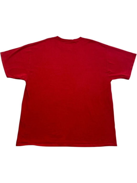 CHAMPION GRAPHIC TEE RETRO RED MENS PRE OWNED XL