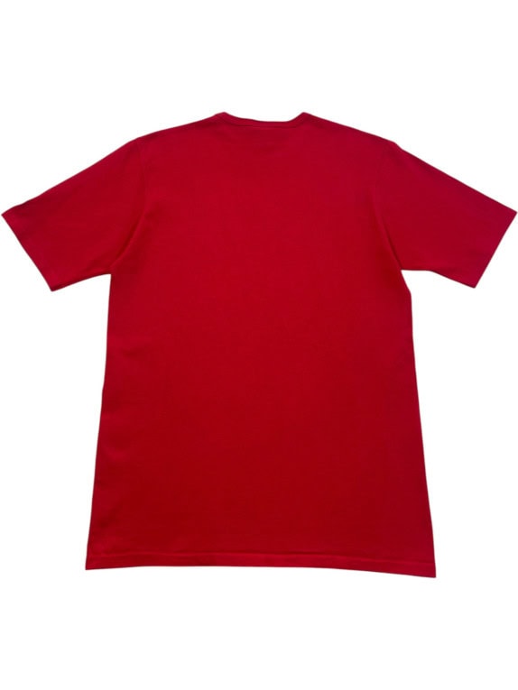 CHAMPION GRAPHIC TEE SPORTSWEAR RED UNISEX PRE OWNED L