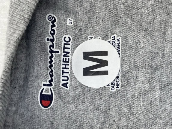CHAMPION GRAPHIC TEE SPORTY GRIGIO UOMO PRE OWNED M