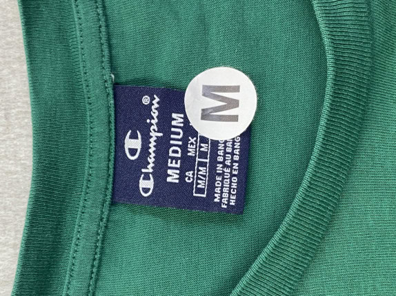 CHAMPION GRAPHIC TEE SPORTY GREEN ΑΝΤΡΙΚΟ PRE OWNED M