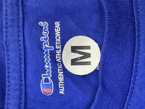 CHAMPION GRAPHIC TEE STREETWEAR ΜΠΛΕ ΑΝΤΡΙΚΟ PRE OWNED M