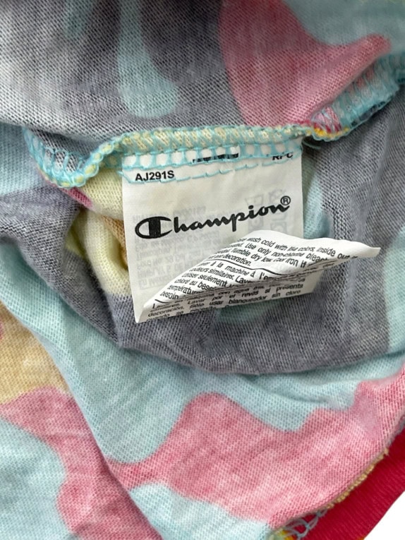 CHAMPION GRAPHIC TEE STREETWEAR MULTICOLOR ΑΝΤΡΙΚΟ PRE OWNED M
