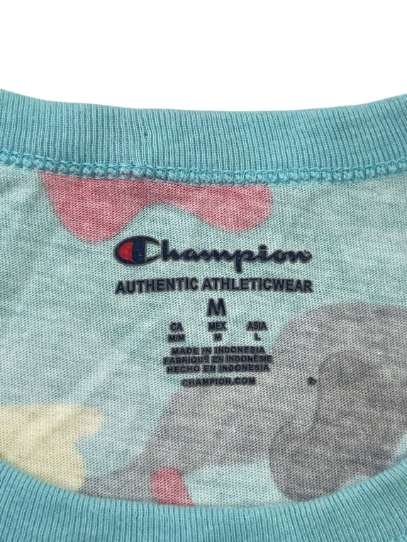 CHAMPION GRAPHIC TEE STREETWEAR MULTICOLOR ΑΝΤΡΙΚΟ PRE OWNED M