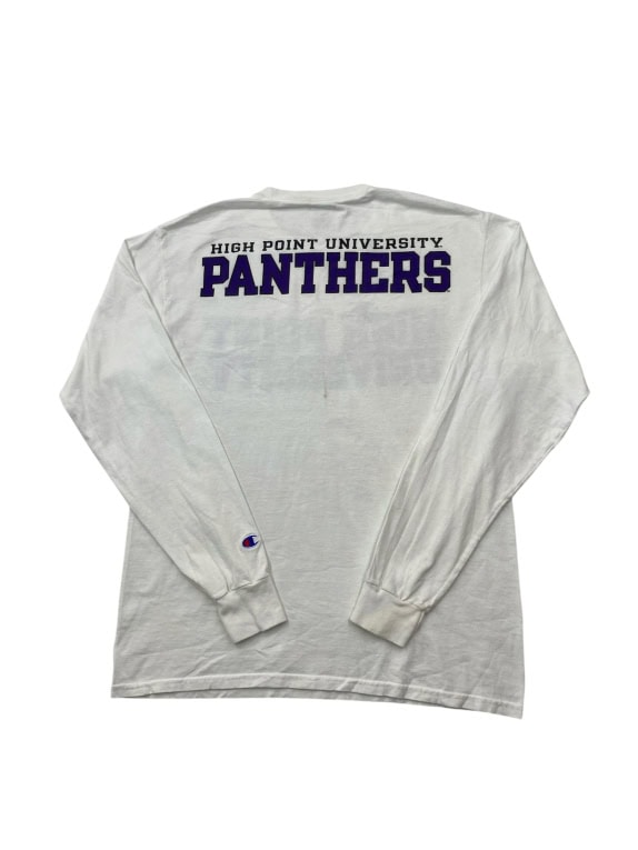 Champion High Point University Panthers Longsleeve T-Shirt Λευκό Unisex