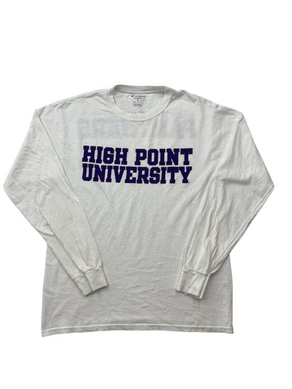 Champion High Point University Panthers Longsleeve T-Shirt Λευκό Unisex