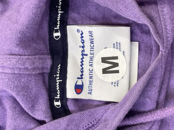 CHAMPION HOODIE GRAPHIC LILAC ΑΝΤΡΙΚΟ PRE OWNED M