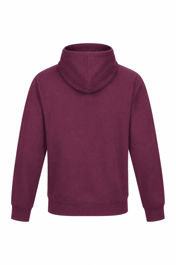 CHAMPION HOODIE LOGO BURGUNDY MEN PRE OWNED M