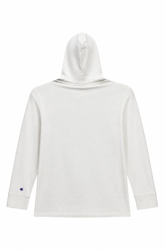 CHAMPION HOODIE MINIMAL OFF WHITE ΑΝΤΡΙΚΟ PRE OWNED M