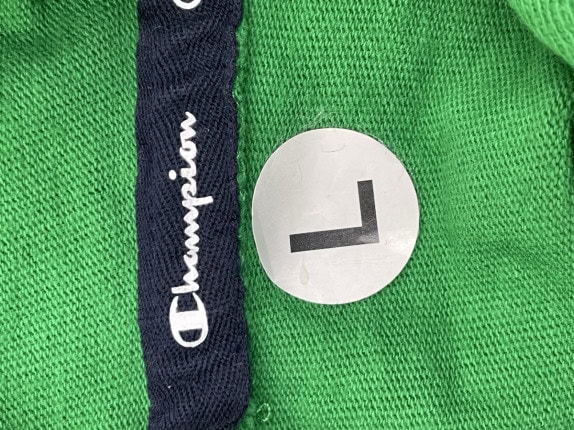 CHAMPION HOODIE MINIMAL ΠΡΑΣΙΝΟ ΑΝΤΡΙΚΟ PRE OWNED L