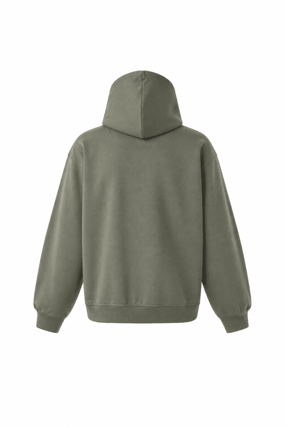 CHAMPION HOODIE OVERSIZED OLIVE ΑΝΤΡΙΚΟ PRE OWNED L