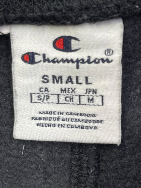 CHAMPION JOGGER ΠΑΝΤΕΛΟΝΙ SPORTSWEAR ΜΑΥΡΟ UNISEX PRE OWNED S