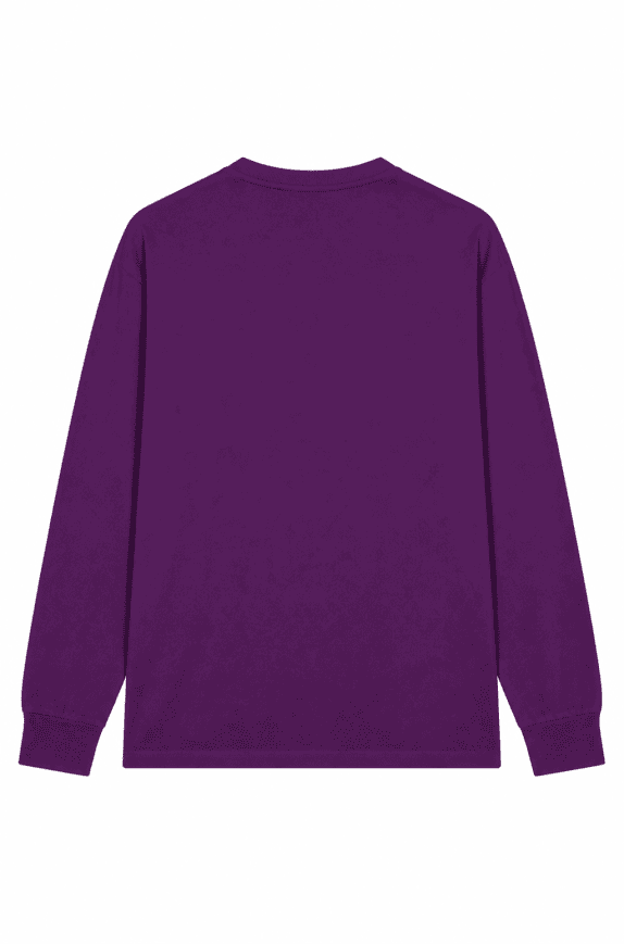 CHAMPION 90s LONGSLEEVE MINIMAL PURPLE MENS PRE OWNED L