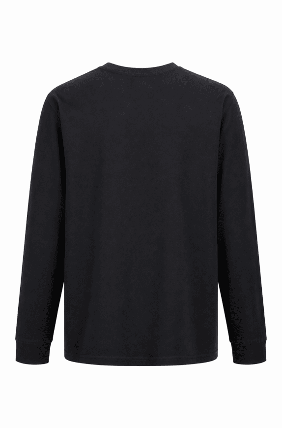 CHAMPION LONGSLEEVE T SHIRT GRAPHIC NERO UOMO PRE OWNED XL