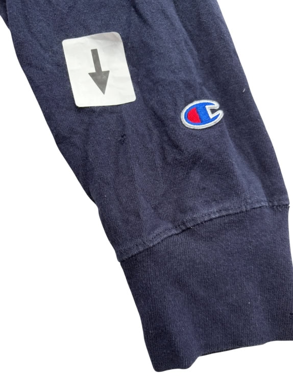 CHAMPION ΜΑΚΡΥΜΑΝΙΚΗ ΜΠΛΟΥΖΑ BIG LOGO ΜΠΛΕ UNISEX M