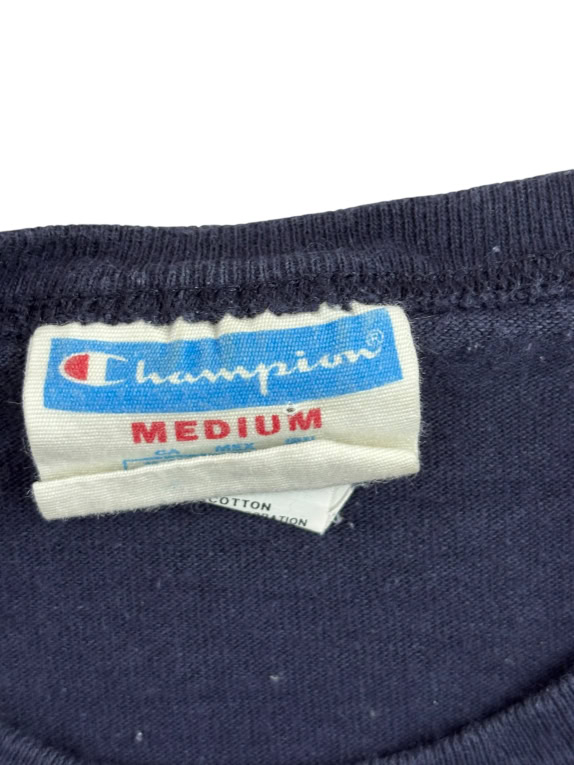 CHAMPION ΜΑΚΡΥΜΑΝΙΚΗ ΜΠΛΟΥΖΑ BIG LOGO ΜΠΛΕ UNISEX M