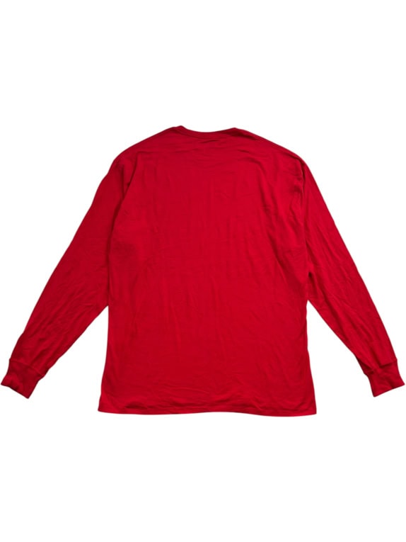 CHAMPION ΜΑΚΡΥΜΑΝΙΚΗ ΜΠΛΟΥΖΑ LOGO ΚΟΚΚΙΝΗ UNISEX XL
