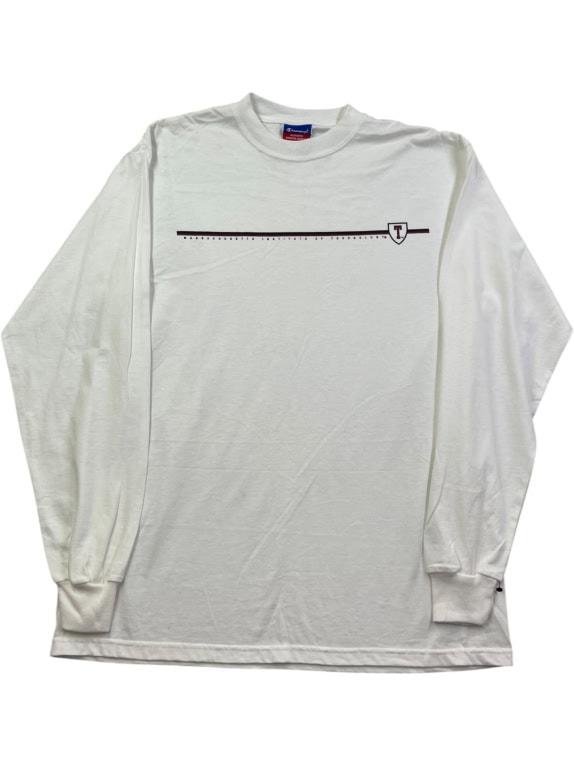 CHAMPION ΜΑΚΡΥΜΑΝΙΚΗ ΜΠΛΟΥΖΑ MINIMAL OFF WHITE ΑΝΤΡΙΚΟ PRE OWNED L