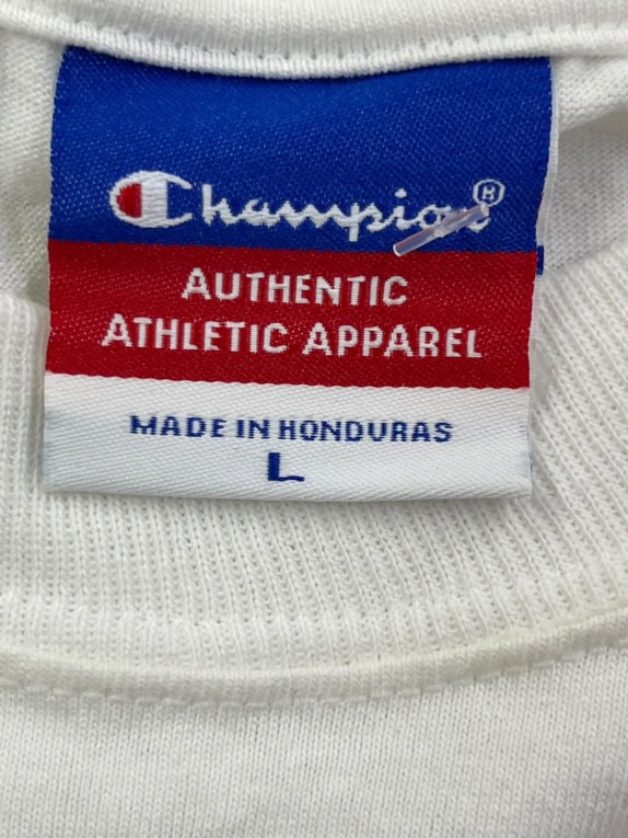 CHAMPION ΜΑΚΡΥΜΑΝΙΚΗ ΜΠΛΟΥΖΑ MINIMAL OFF WHITE ΑΝΤΡΙΚΟ PRE OWNED L