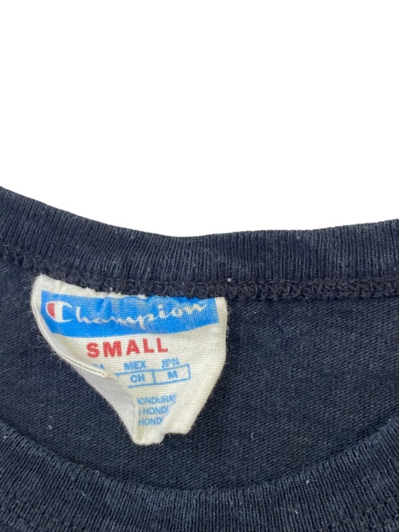 CHAMPION ΜΑΚΡΥΜΑΝΙΚΗ ΜΠΛΟΥΖΑ VINTAGE ΜΑΥΡΟ UNISEX PRE OWNED S