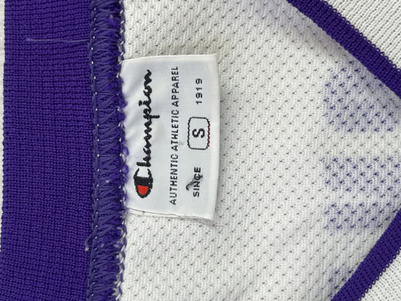 CHAMPION ΜΠΛΟΥΖΑ ΜΠΑΣΚΕΤ RETRO ΛΕΥΚΟ ΜΩΒ ΑΝΤΡΙΚΟ PRE OWNED S