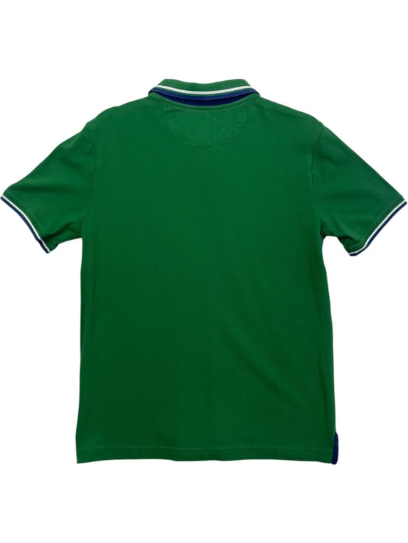 CHAMPION POLO SHIRT RETRO GREEN MEN S pre-owned