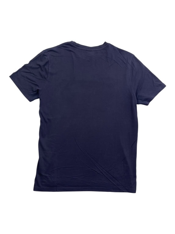 CHAMPION T-shirt con logo blu scuro da uomo L