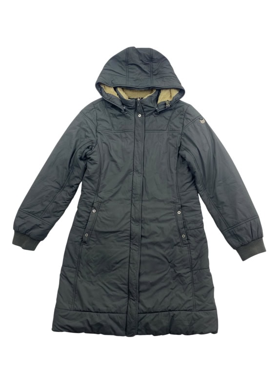 Champion Μπουφάν Parka Vintage Λογότυπο Σκούρο Γκρι Unisex M