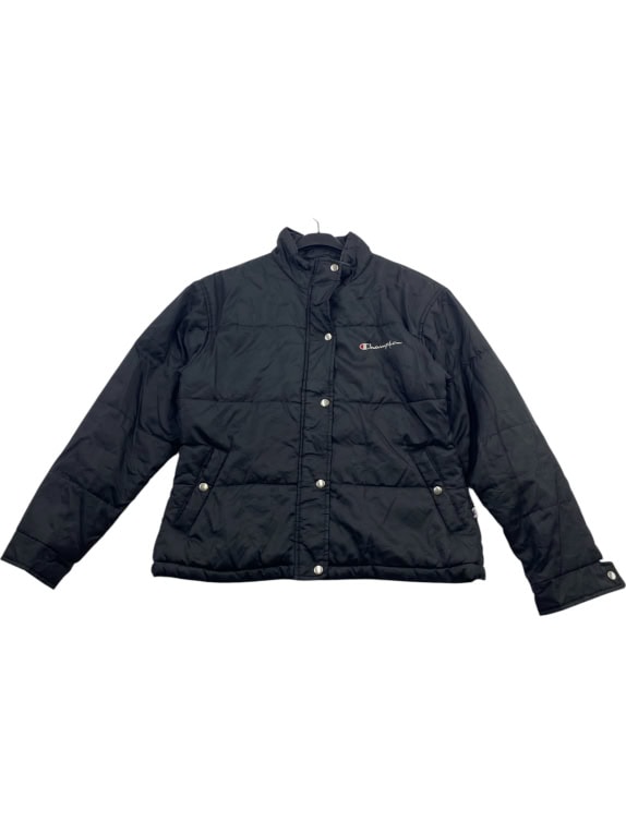 Champion Μπουφάν Puffer Vintage Logo Μαύρο Ανδρικό L