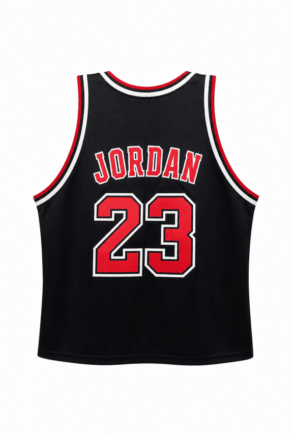 CHAMPION NBA BASKETBALL JERSEY ATHLETIC BLACK WOMEN PRE OWNED L