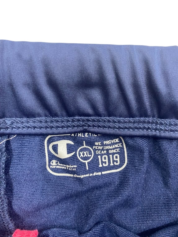 Champion Παντελόνι Φόρμας Athletic Logo Μπλε Ανδρικό XXL