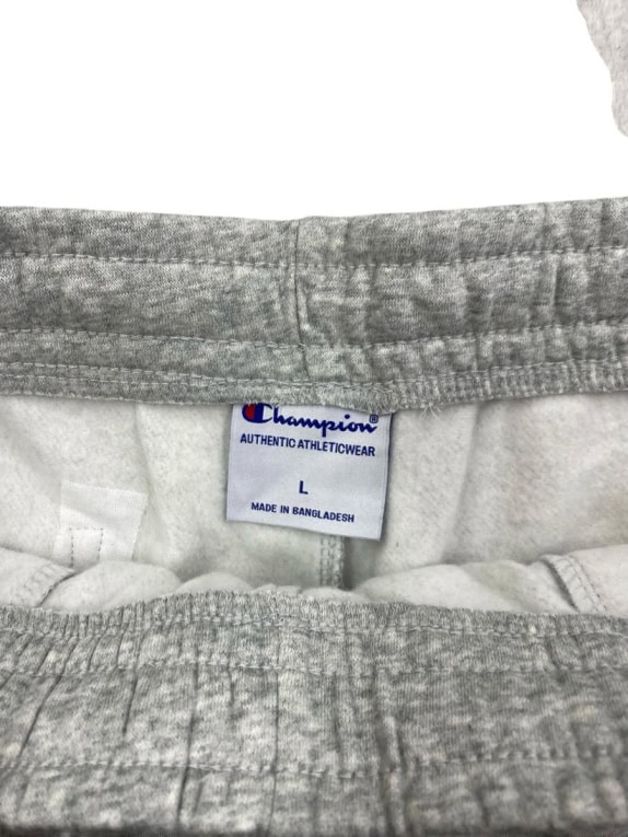 CHAMPION ΠΑΝΤΕΛΟΝΙ ΦΟΡΜΑΣ AUTHENTIC ATHLETICWEAR SMALL LOGO ΓΚΡΙ ΑΝΔΡΙΚΟ L