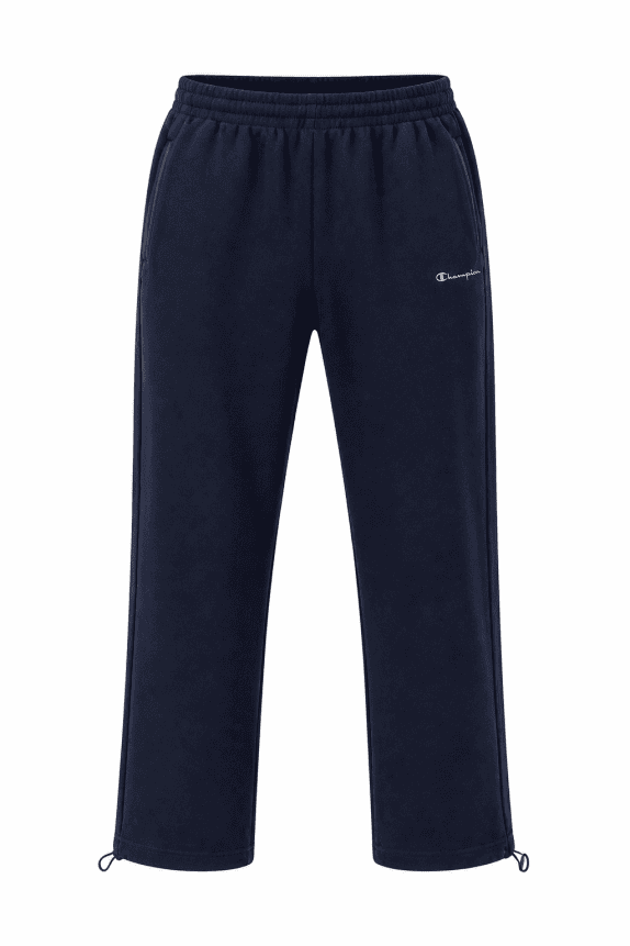 CHAMPION TRACK PANTS MINIMAL NAVY MEN PRE OWNED M