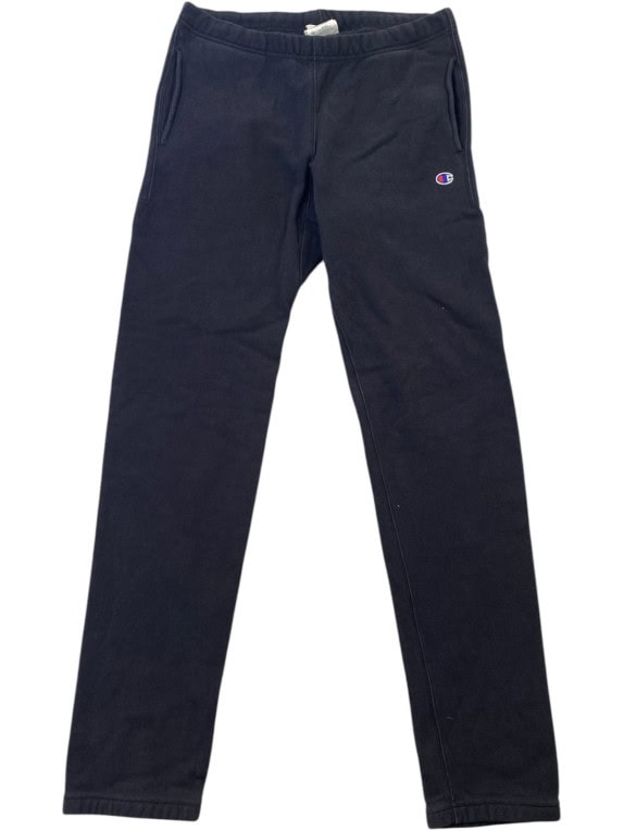CHAMPION SWEATPANTS SPORTSWEAR BLACK MENS PRE OWNED M