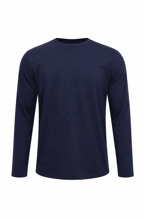 CHAMPION T SHIRT ΜΑΚΡΥΜΑΝΙΚΟ MINIMAL NAVY ΑΝΤΡΙΚΟ PRE OWNED XL