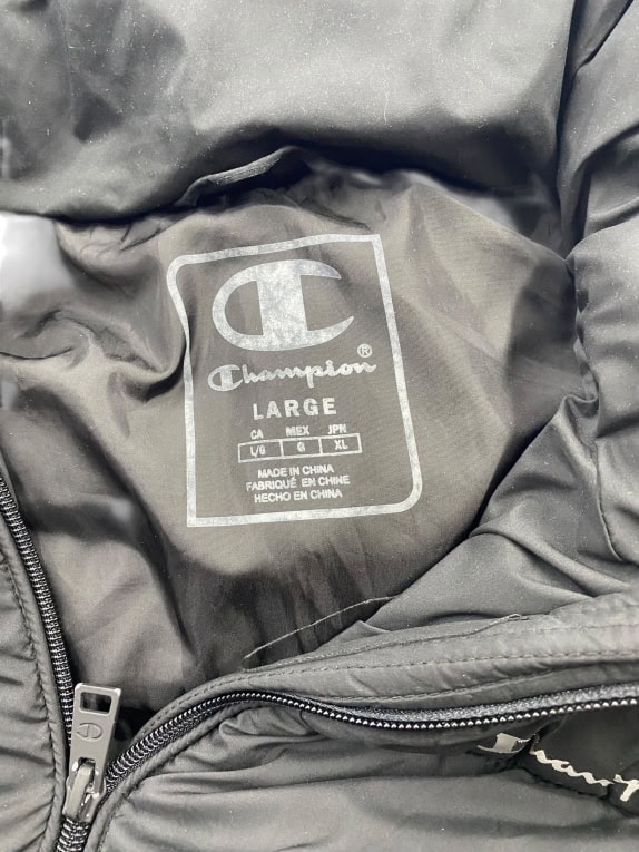 Champion Puffer Vest Casual Logo Μαύρο Unisex L