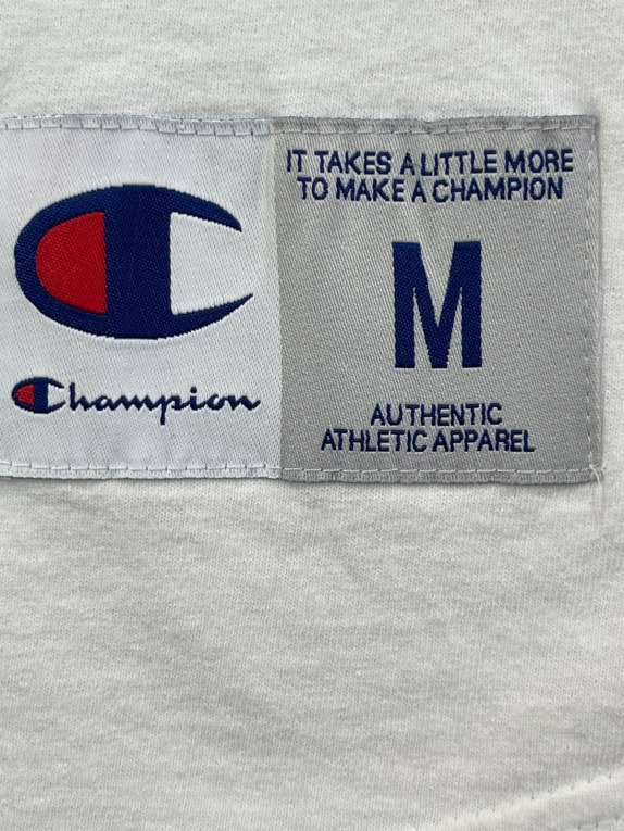 CHAMPION RAGLAN GRAPHIC TEE ΑΘΛΗΤΙΚΟ ΚΟΚΚΙΝΟ ΛΕΥΚΟ ΑΝΤΡΙΚΟ PRE OWNED M