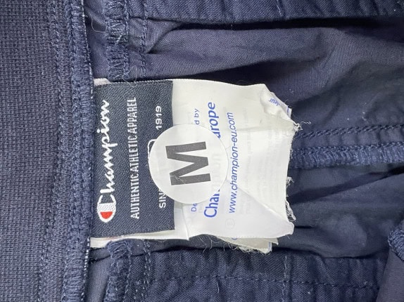 CHAMPION SHORTS MINIMAL NAVY DONNA PRE OWNED M
