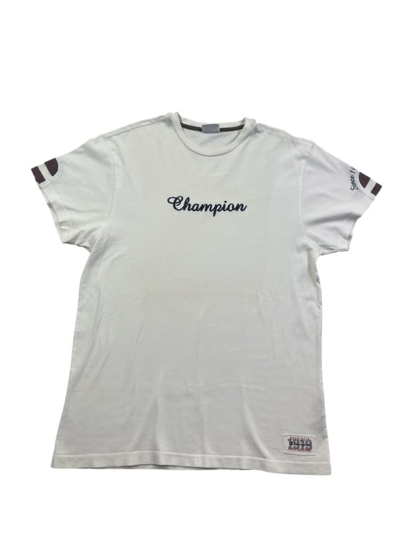 CHAMPION T SHIRT ATHLETIC OFF WHITE ΑΝΤΡΙΚΟ PRE OWNED XXL