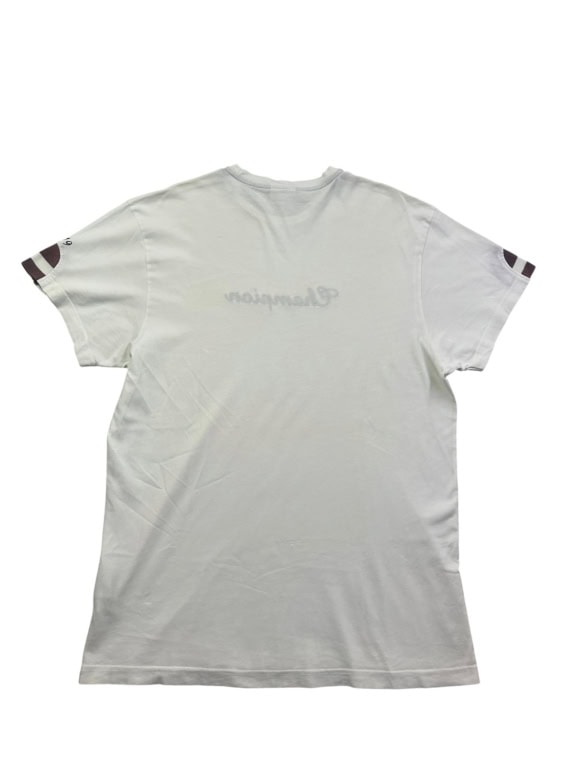 CHAMPION T SHIRT ATHLETIC OFF WHITE ΑΝΤΡΙΚΟ PRE OWNED XXL