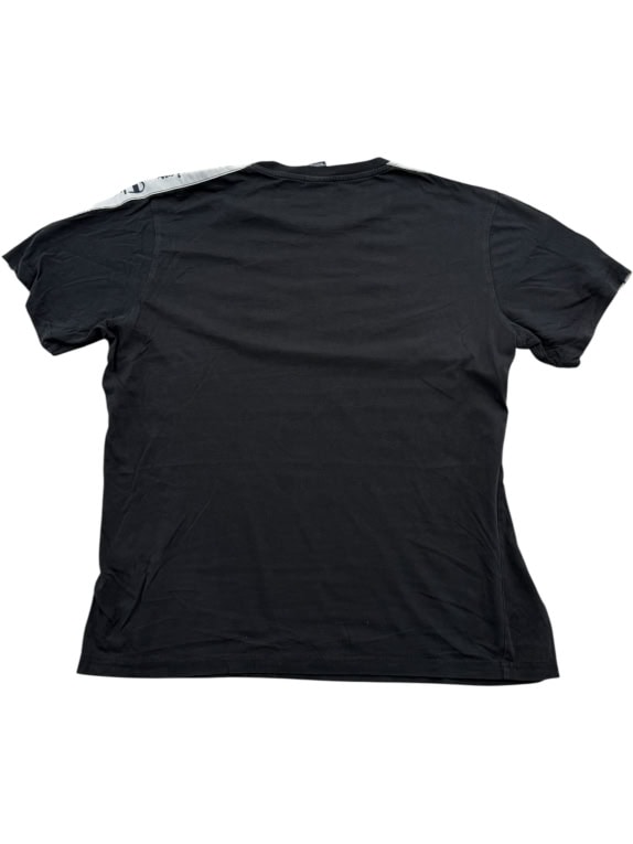 CHAMPION CASUAL T-Shirt Box Logo Logo Tape Black Men's XL