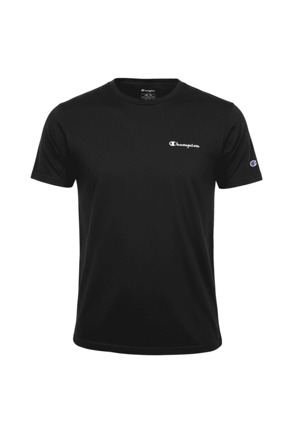 CHAMPION T-SHIRT CASUAL ΛΟΓΟΤΥΠΟ ΜΑΥΡΟ ΑΝΔΡΙΚΟ L