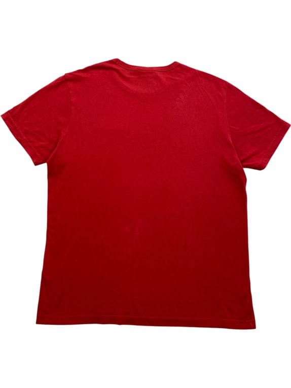 CHAMPION T-SHIRT CASUAL SMALL ΛΟΓΟΤΥΠΟ ΚΟΚΚΙΝΟ ΑΝΔΡΙΚΟ L