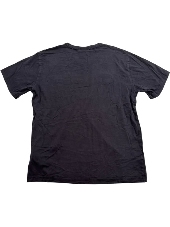 CHAMPION T-SHIRT EMBROIDERED SPELLOUT ΜΑΥΡΟ UNISEX M