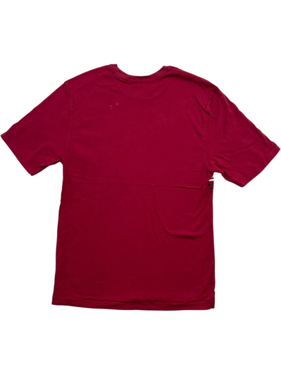 Champion T-Shirt Logo Rosso UNISEX S