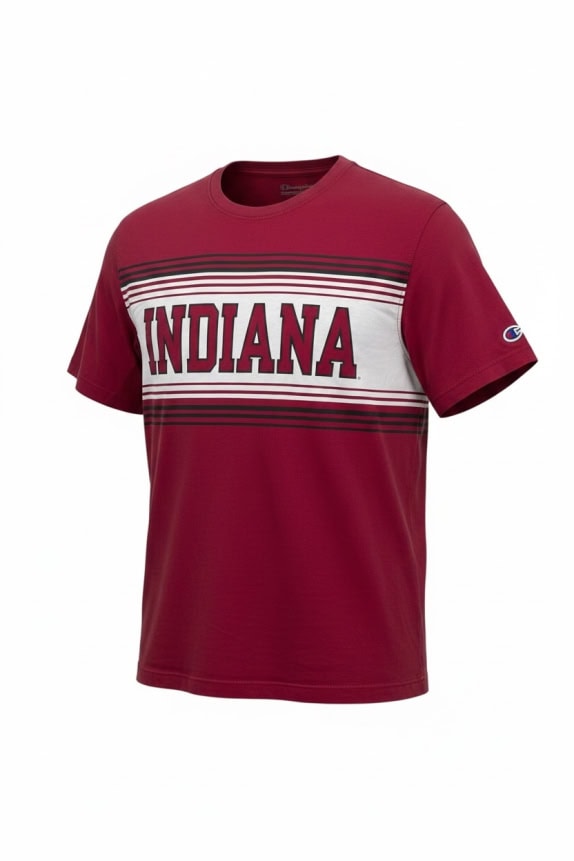 Champion T-Shirt Logo Red UNISEX S