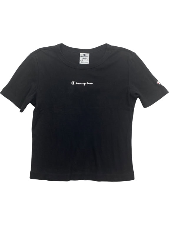 Champion Logo T-Shirt Black Women’s XS