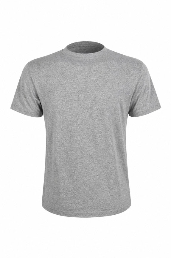 CHAMPION T SHIRT MINIMAL GREY WOMEN PRE OWNED M