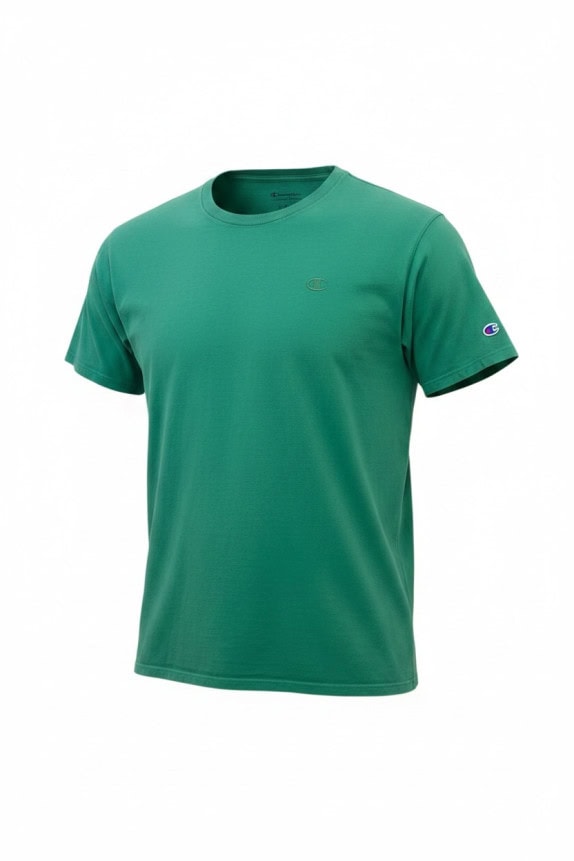 CHAMPION T SHIRT MINIMAL GREEN ΑΝΤΡΙΚΟ PRE OWNED L